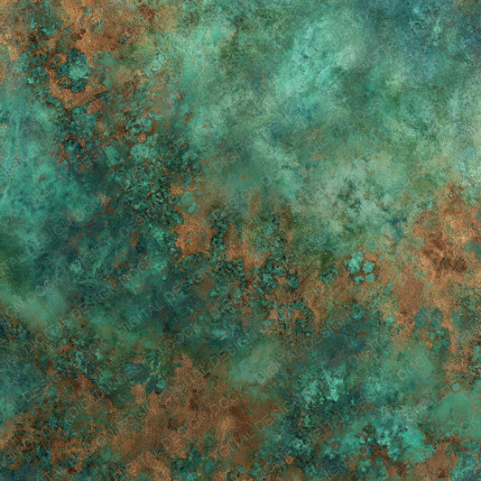 Green Copper Patina Digital Paper Pack (DDD008435)