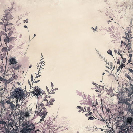 Haunted Thistle Frame Digital Paper Pack (DDD001997)