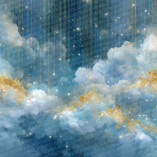 Heavenlight Script Fade Digital Paper Pack (DDD002005)