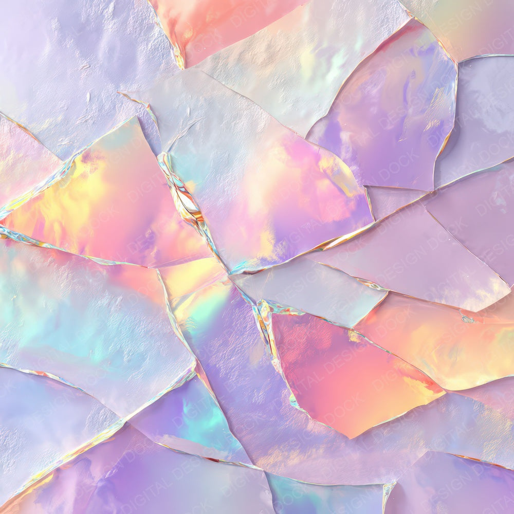 Holographic Watercolor Digital Paper Pack (DDD008780)