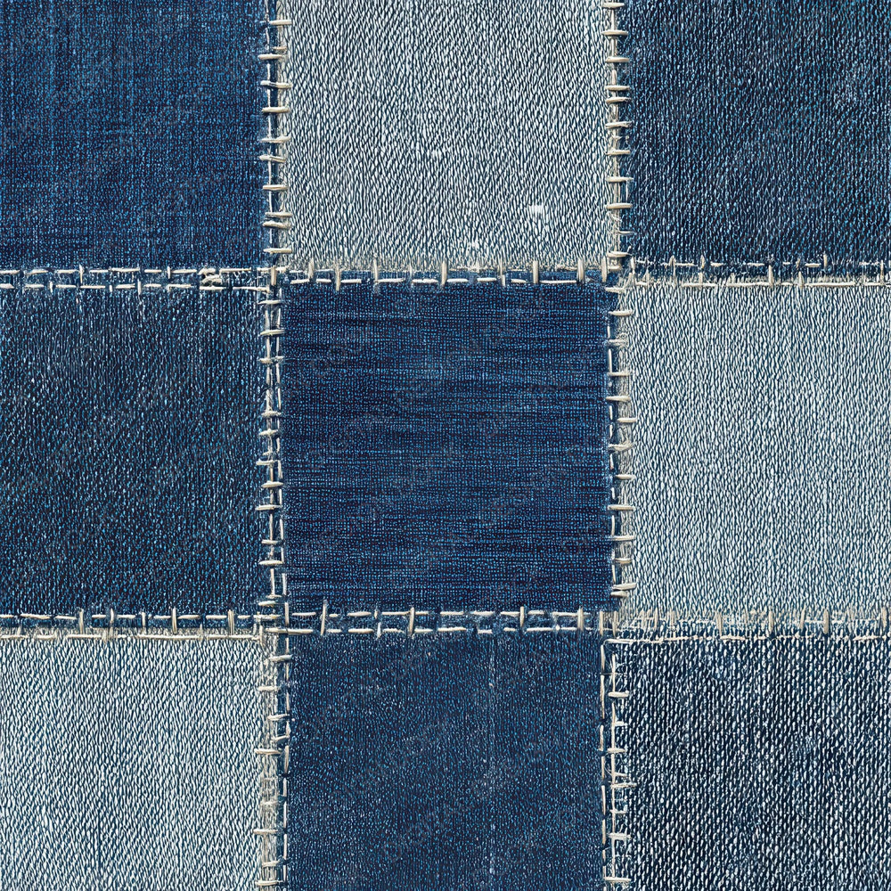 Indigo Denim Stitching Digital Paper Pack (DDD008139)