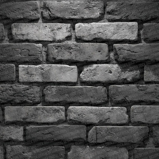 Industrial Charcoal Brick Wall Digital Paper Pack (DDD002083)