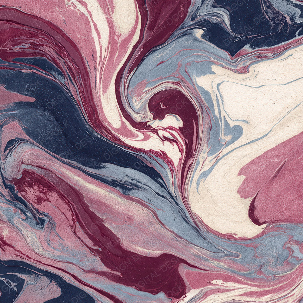 Ink Marbling Texture Digital Paper Pack (DDD008439)