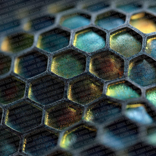 Insect Eye Grid Digital Paper Pack (DDD002143)