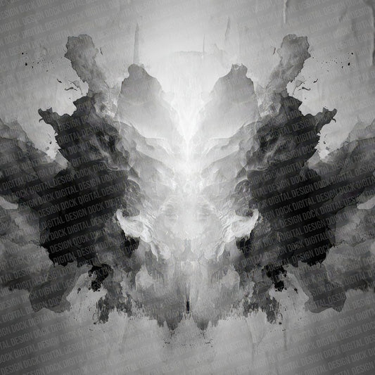 Invert Fog Glitch Digital Paper Pack (DDD002145)