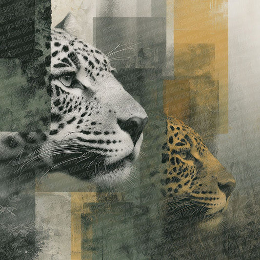 Jaguar Jungle Moodboard Digital Paper Pack (DDD002192)