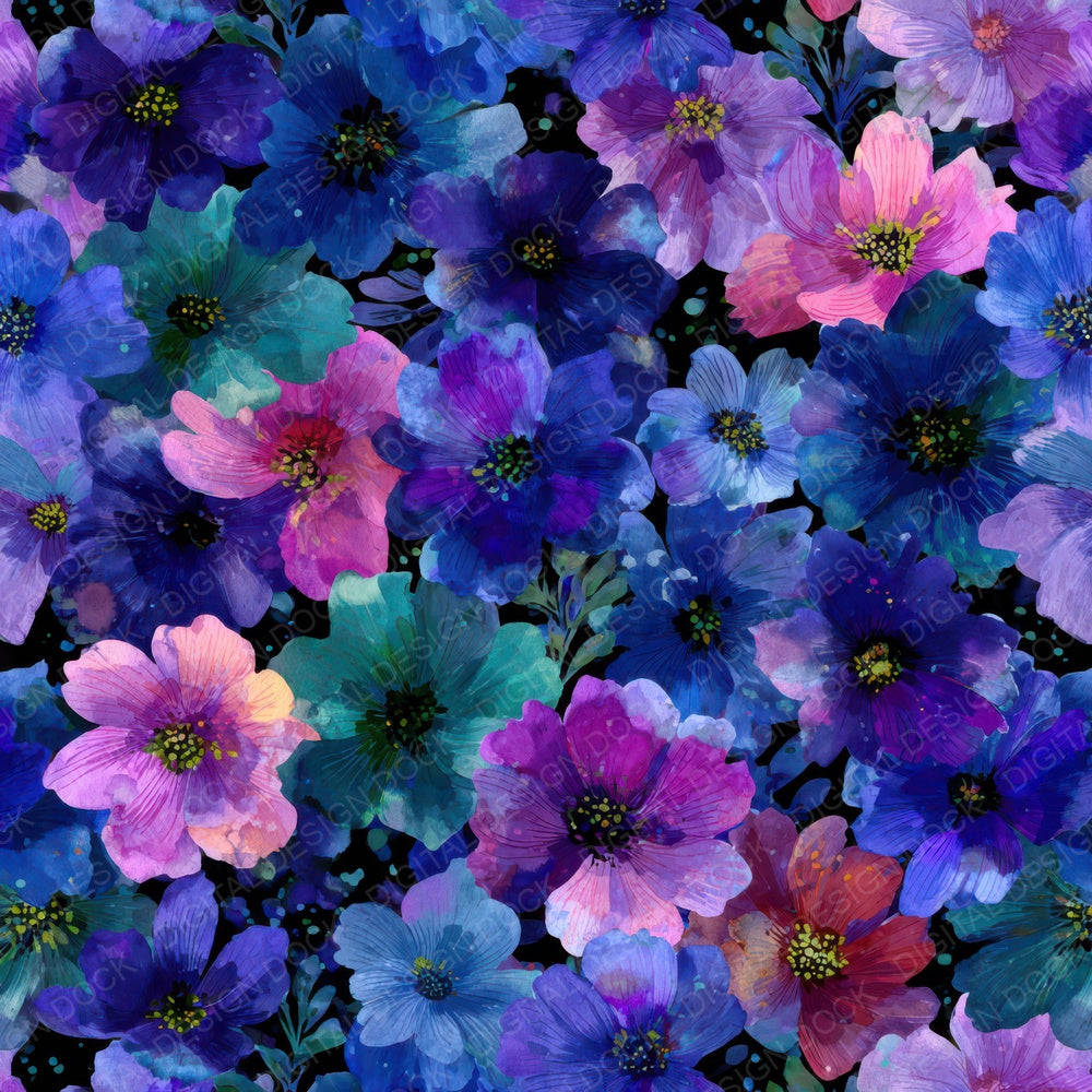 Jewel Ink Garden Digital Paper Pack (DDD008014)