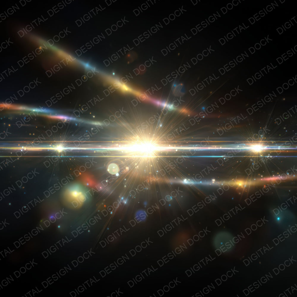 Lens Flare Lights Digital Paper Pack (DDD008331)