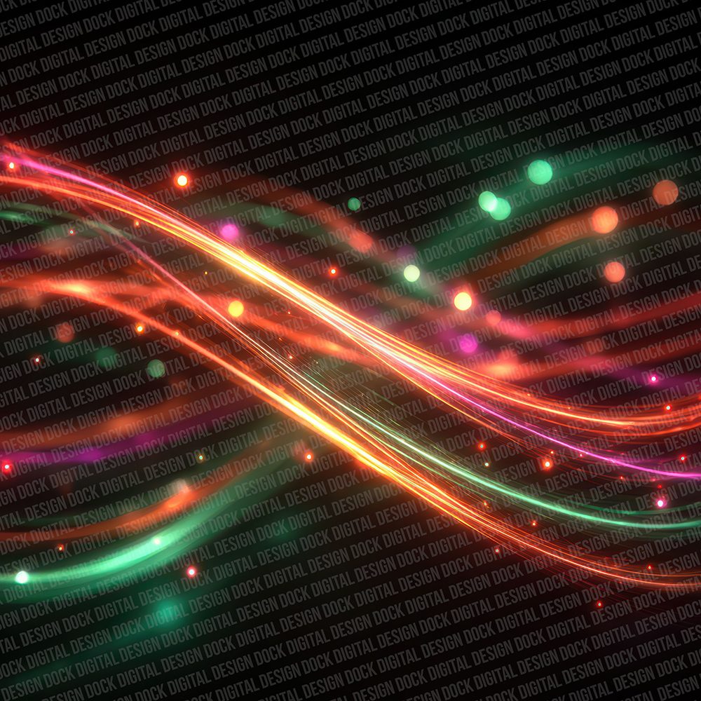 Light Whip Trails Digital Paper Pack (DDD002342)
