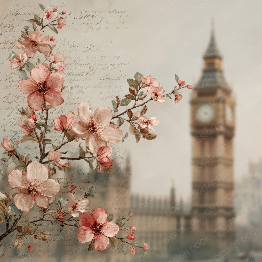 London Heritage Big Ben Digital Paper Pack (DDD007780)