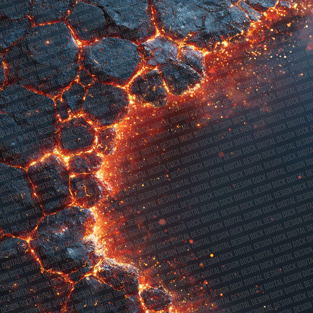 Molten Crack Flow Digital Paper Pack (DDD002565)