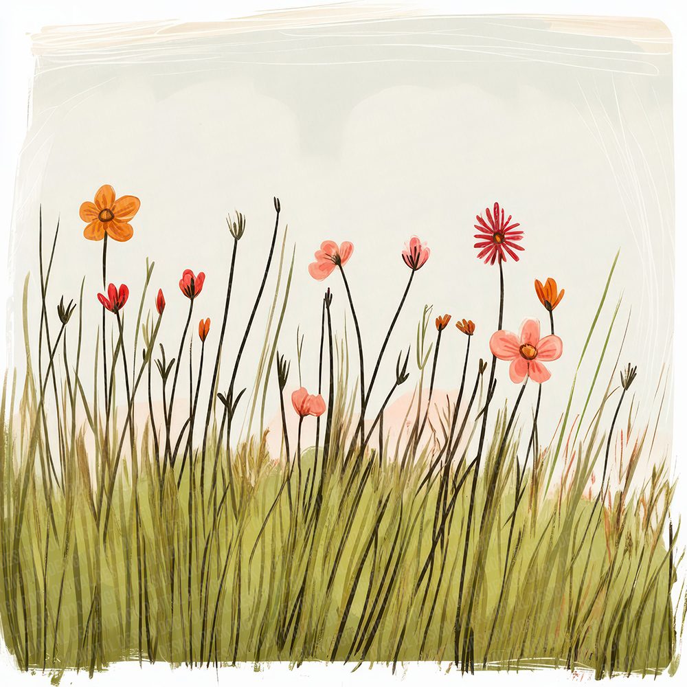 Naive Field Sketch Digital Paper Pack (DDD002660)