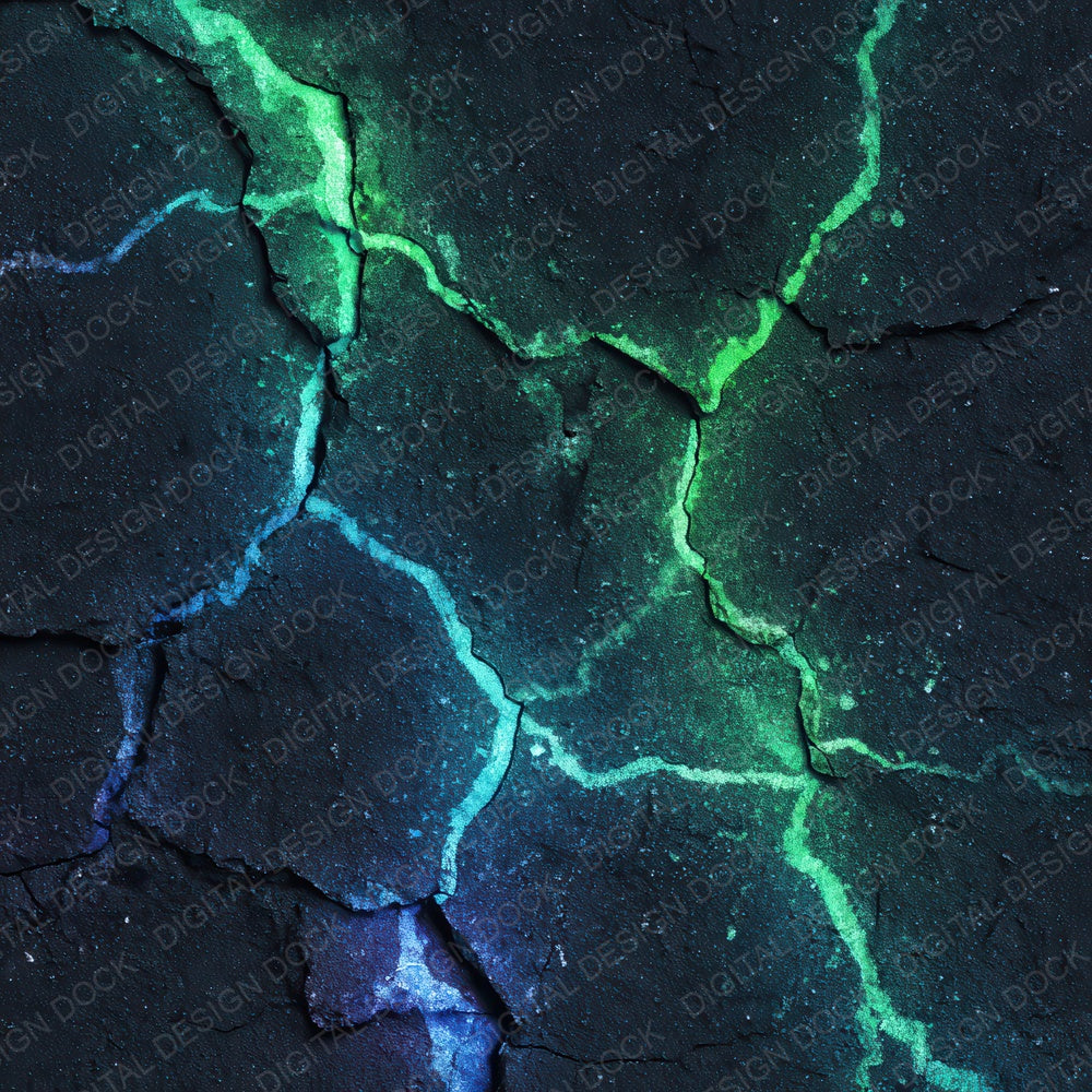 Neon Crack Grunge Digital Paper Pack (DDD008571)