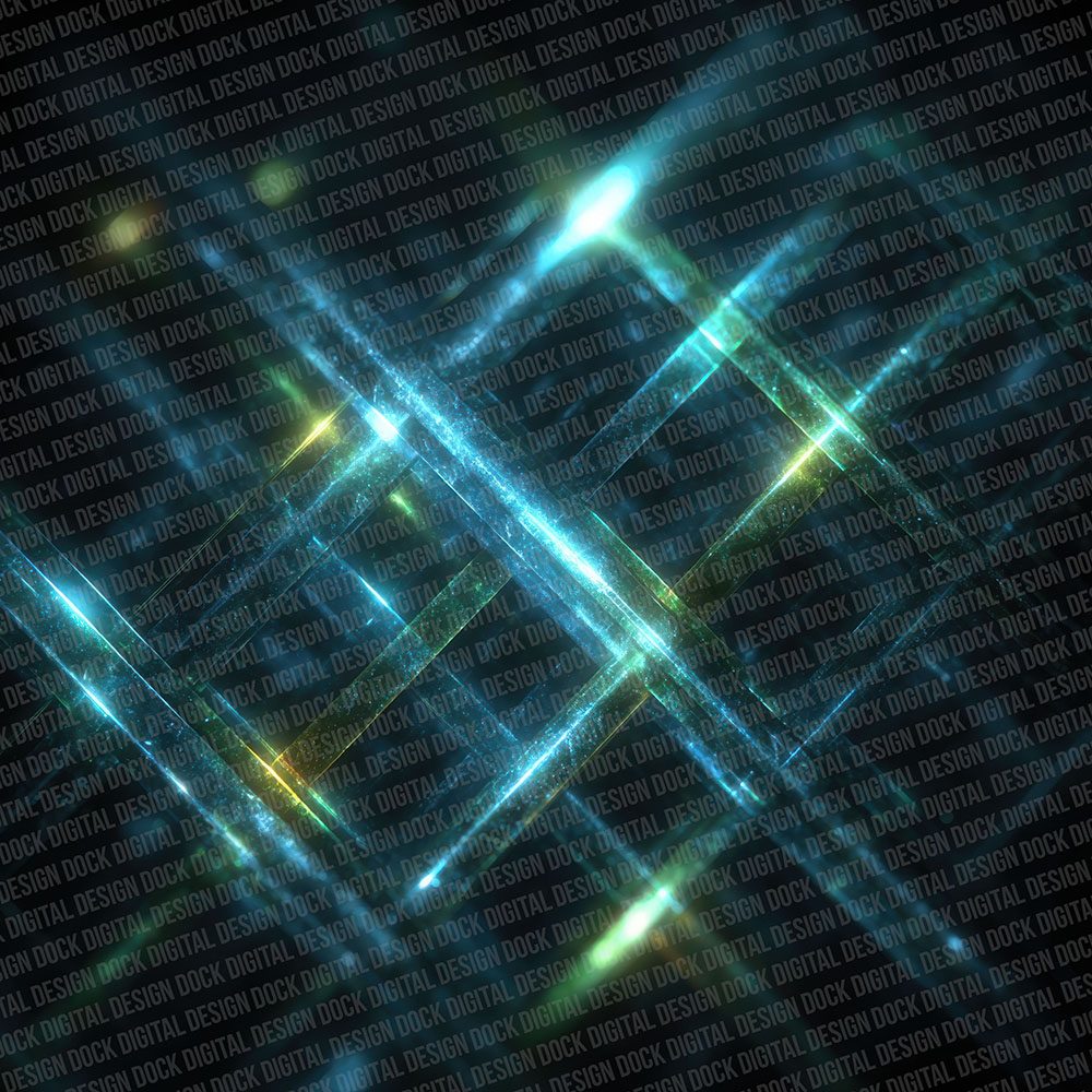 Neon Energy Grid Digital Paper Pack (DDD002687)