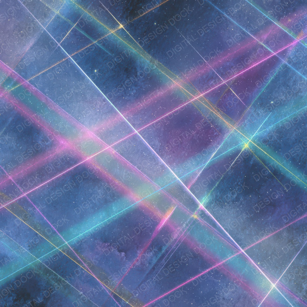 Neon Laser Grid Digital Paper Pack (DDD007689)