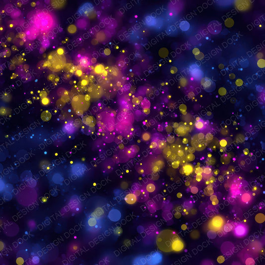 Neon Light Dots Digital Paper Pack (DDD008336)