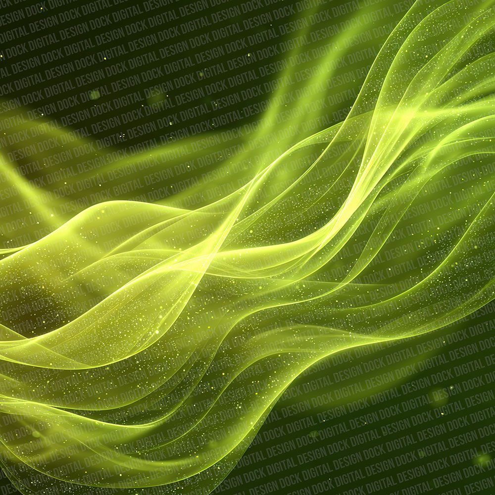 Neon Lime Glow Abstract Digital Paper Pack (DDD002706)