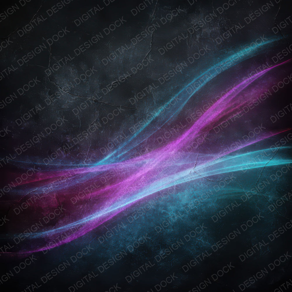 Neon Ribbon Grunge Digital Paper Pack (DDD008598)