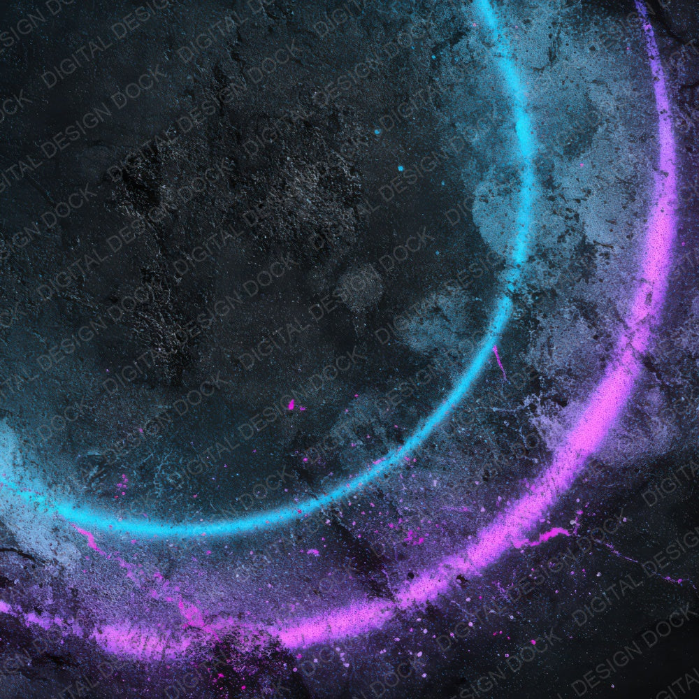 Neon Shockwave Grunge Digital Paper Pack (DDD008601)