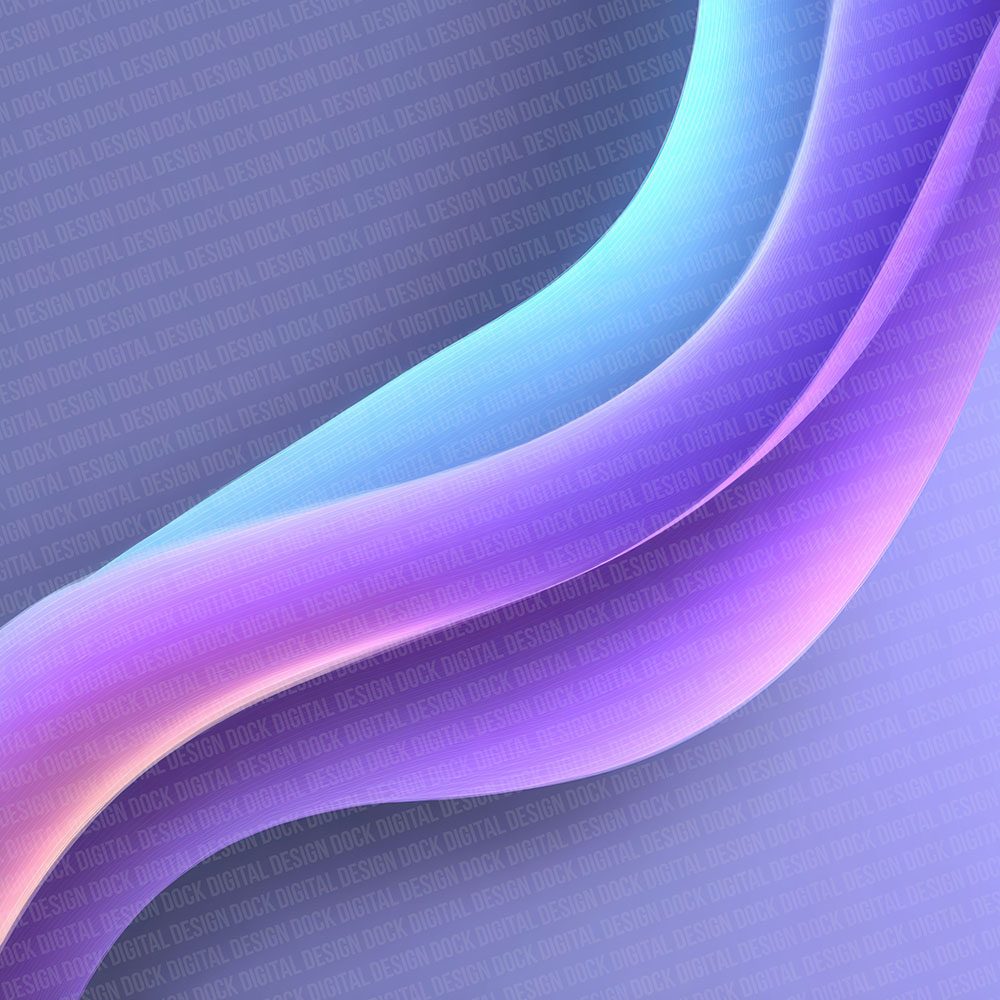 Neon Wave Ribbon Digital Paper Pack (DDD002740)