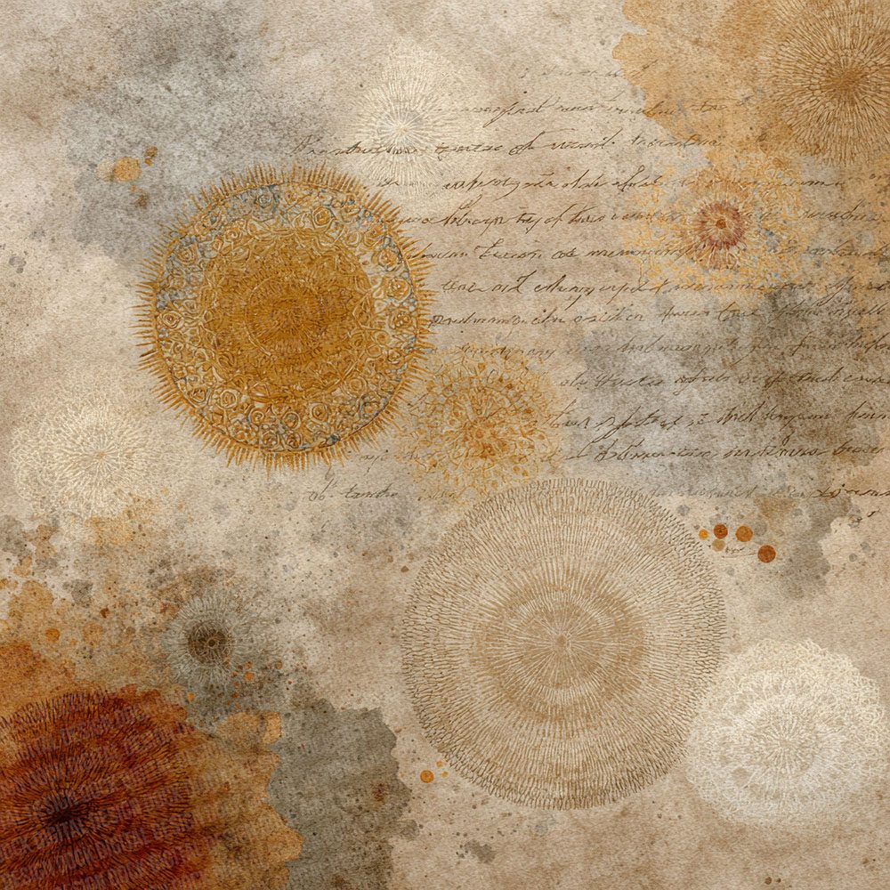 Ochre Ivory Sacred Layers Digital Paper Pack (DDD002786)