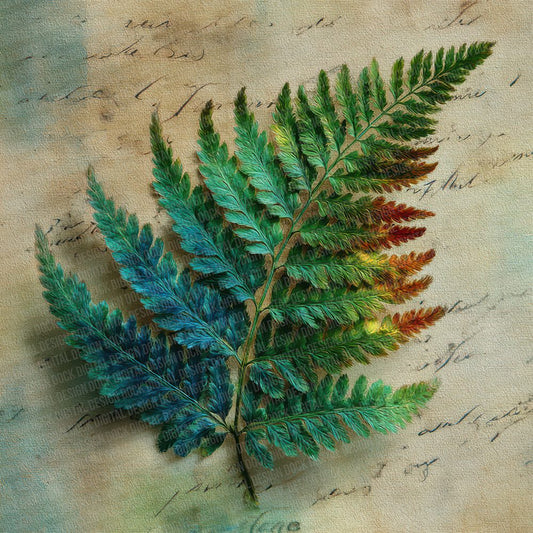 Offset Fern Block Digital Paper Pack (DDD002797)