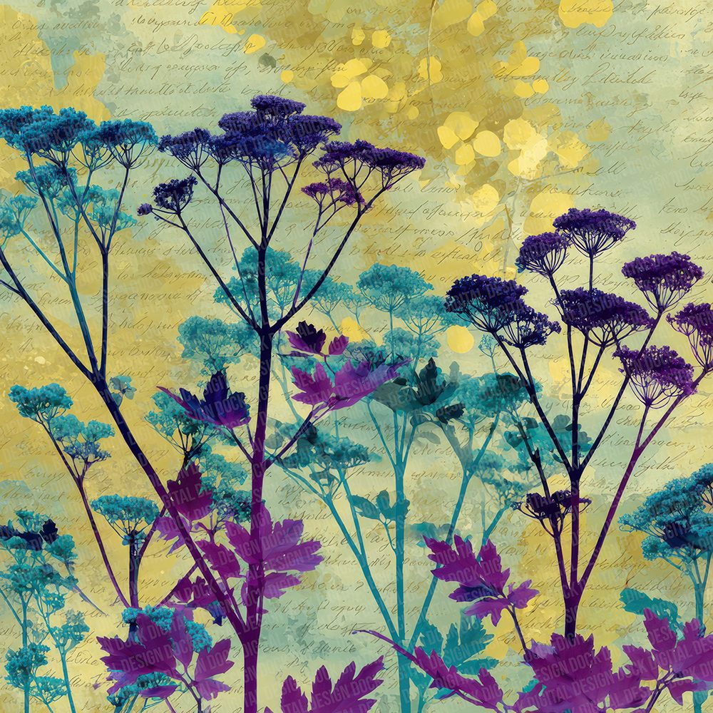 Offset Wildflower Block Digital Paper Pack (DDD002807)
