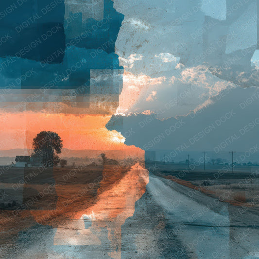Open Road Scenic Digital Paper Pack (DDD007942)