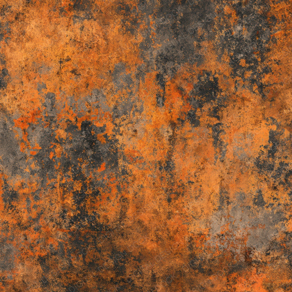 Orange Rust Metal Digital Paper Pack (DDD008102)
