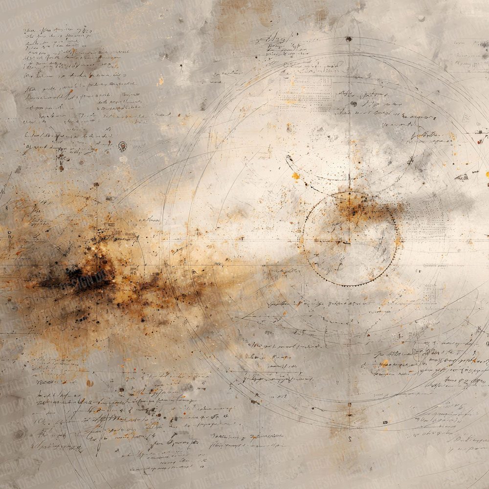 Orrery Study Notes Wash Digital Paper Pack (DDD002837)