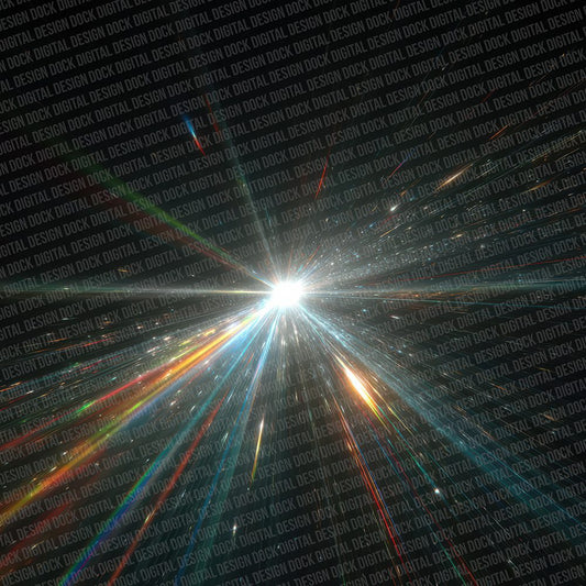 Prism Burst Streak Digital Paper Pack (DDD003074)