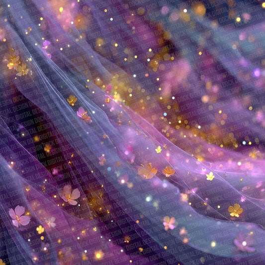 Prism Petal Rainbow Floral Fusion Digital Paper Pack (DDD007709)