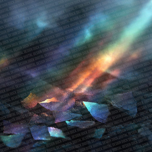 Prism Smoke Halo Digital Paper Pack (DDD007710)