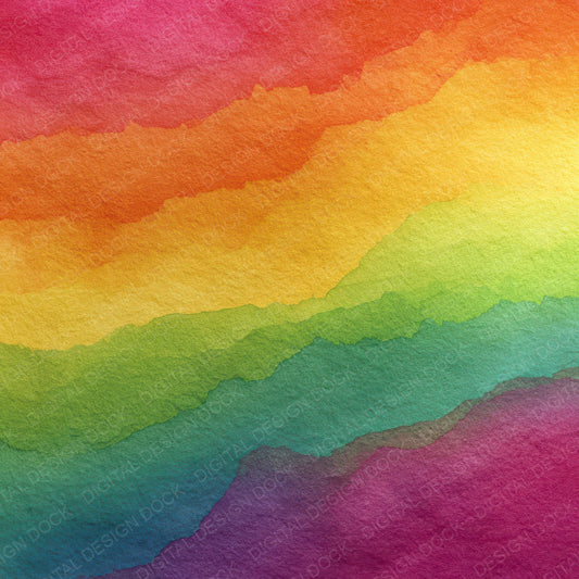 Rainbow Fade Wash Digital Paper Pack (DDD008083)
