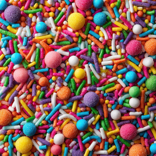 Rainbow Sprinkles Texture Digital Paper Pack (DDD003161)