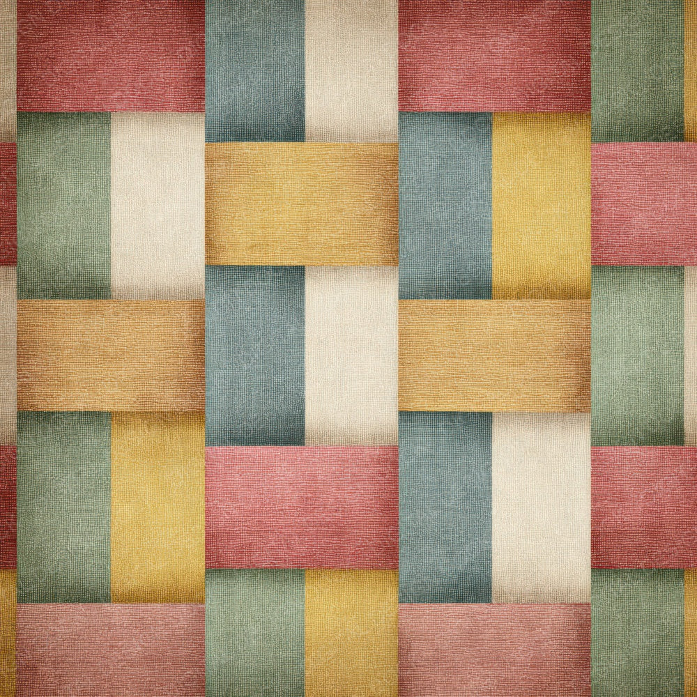 Rainbow Textile Weave Digital Paper Pack (DDD008636)