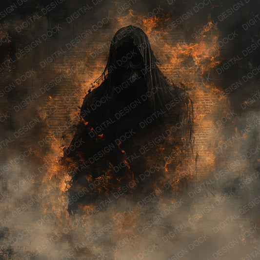 Reaper Smoke Burn Digital Paper Pack (DDD003170)