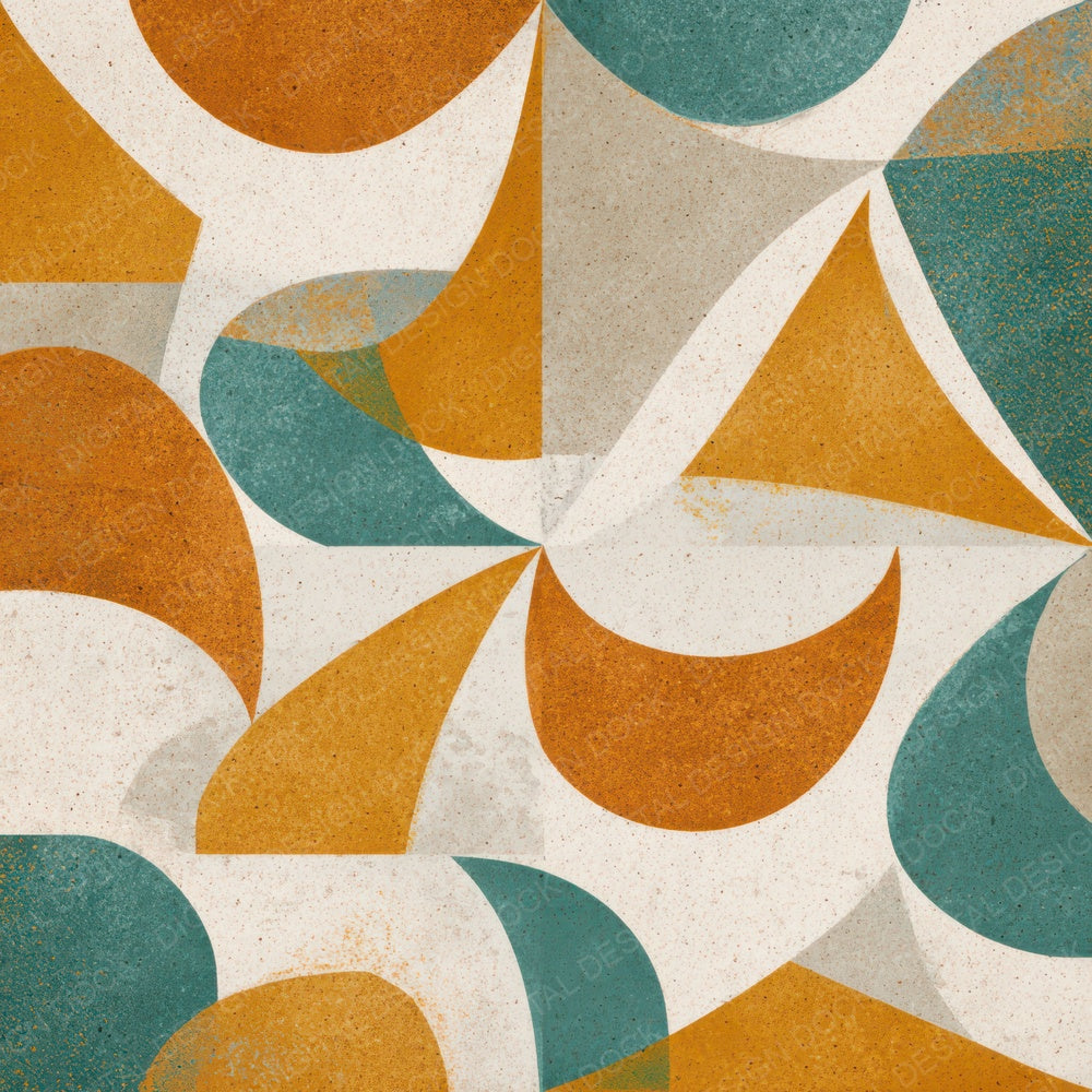 Retro Boomerang Pattern Digital Paper Pack (DDD008650)