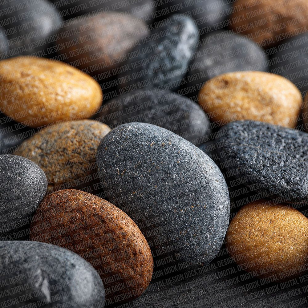 River Pebble Texture Digital Paper Pack (DDD003243)