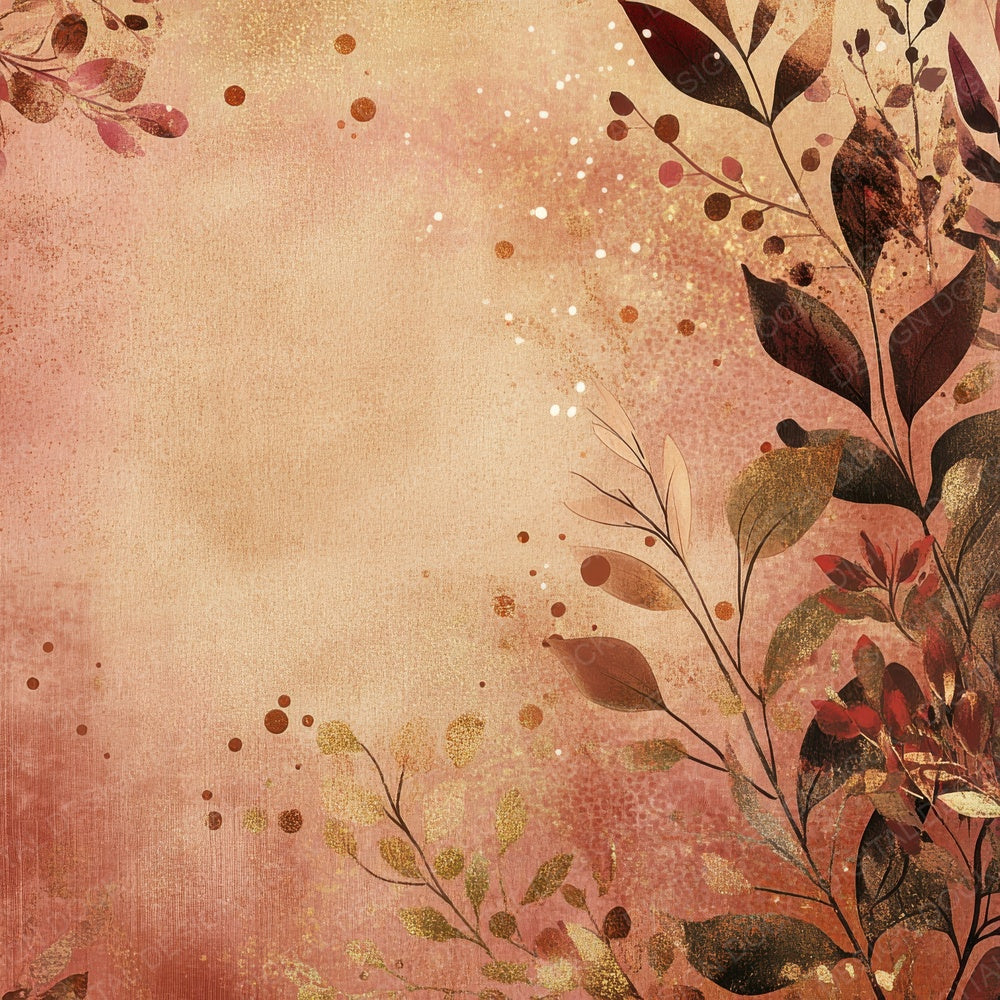 Rose Gold Speckle Digital Paper Pack (DDD003267)