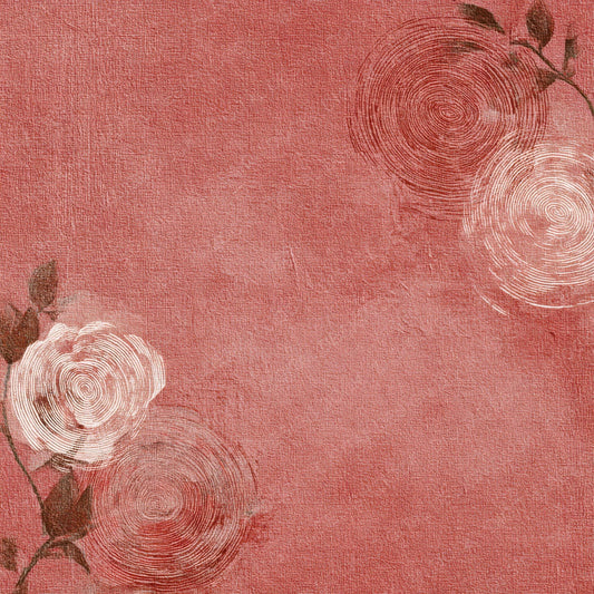 Rose Script Fabric Smudge Digital Paper Pack (DDD003281)
