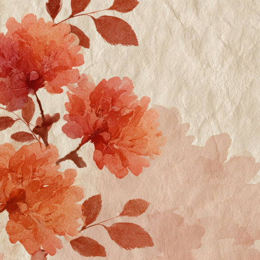 Rust Petal Wash Digital Paper Pack (DDD003310)