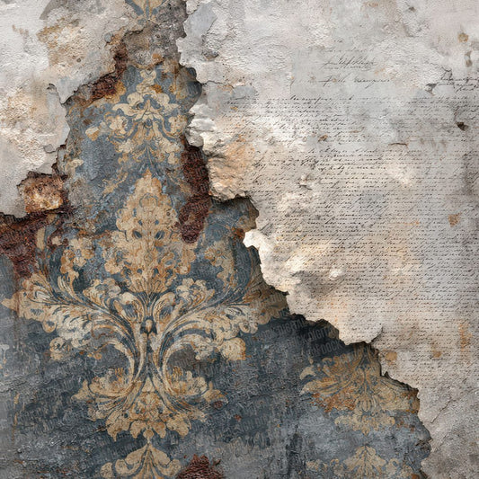 Rusted Damask Ledger Digital Paper Pack (DDD007721)