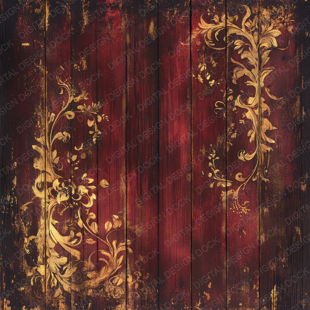 Rustic Rosewood Digital Paper Pack (DDD003326)