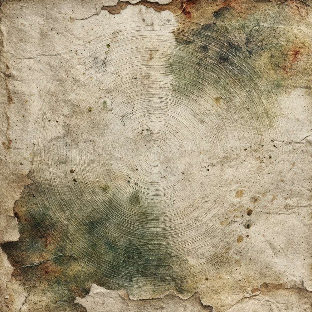 Sandstone Moss Ink Rings Digital Paper Pack (DDD003384)