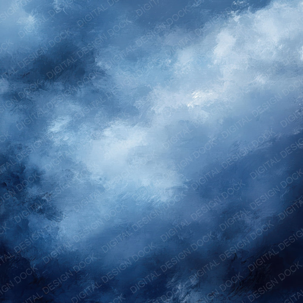 Sapphire Cumulus Sweep Digital Paper Pack (DDD003391)