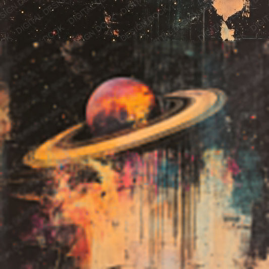 Saturn Rings Debris Digital Paper Pack (DDD003398)
