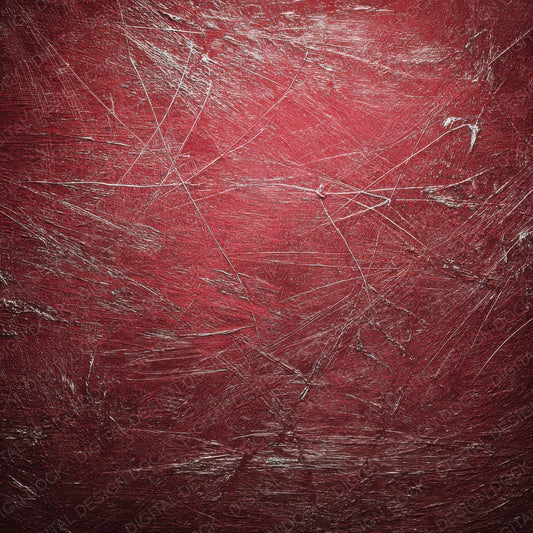 Scratched Red Metal Texture Digital Paper Pack (DDD003420)