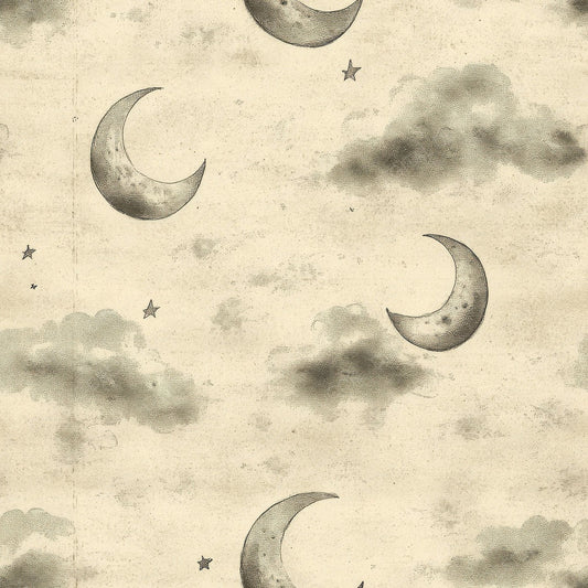 Seamless Celestial Moons Paper Digital Paper Pack (DDD003433)