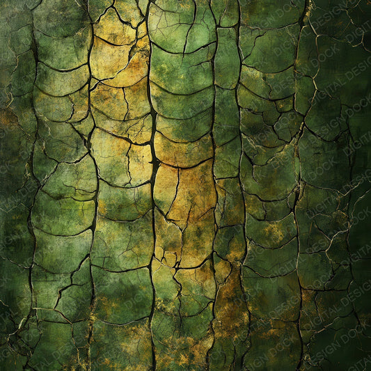 Serpent Moss Gold Digital Paper Pack (DDD003458)